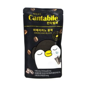 Cantabile black americano café negro americano 230ml