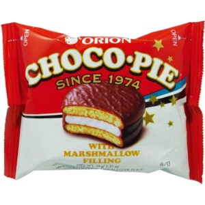 Choco Pie Orion 28 g – Pastelito Relleno con Malvavisco - Caja 12 pz