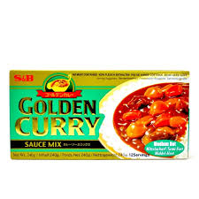 Golden curry picante 220g.