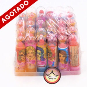 Dulce en forma de labial