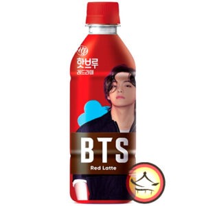 Bebida red latte bts