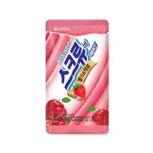 Lotte screw bar ade strawberry & apple flavor 230ml.