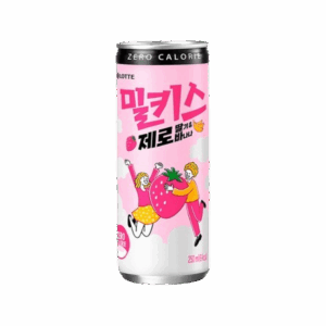 Lotte chilsung milkis fresa y banana 250ml