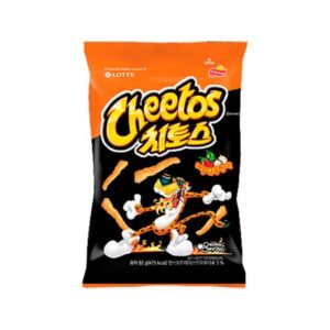 Lotte cheetos negros spicy 82gr