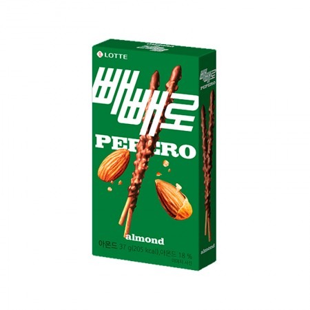 Lotte pepero almendras 37gr