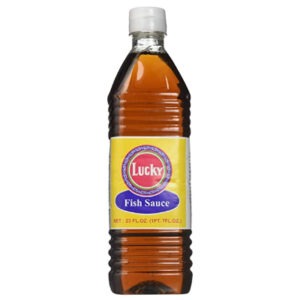 Salsa tailandesa de pescado de lucky brand