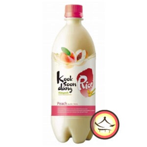 Malkgeolli sabor durazno