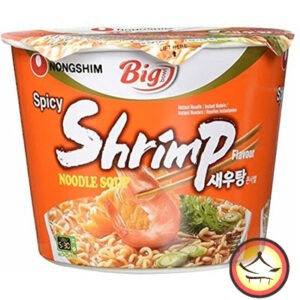 Nongshim shrimp noodle ramen sabor camaron picante 115gr