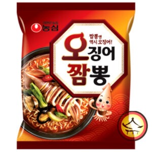 Nongshim squid champong noodle soup