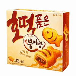 Orion fish shape cake fried peanut korean pancake flavor 372gr