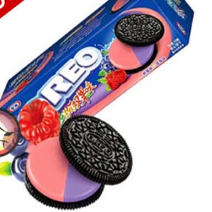 Oreo doble de frambuesa y arandano