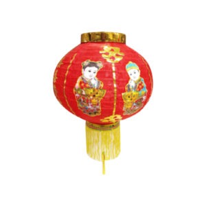 Pantalla china roja chica