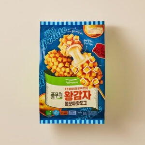 Pulmuone big potato mozzarella corndog banderillas papa y queso 90gr x4pc x14paq