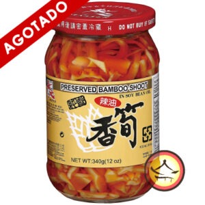 Preserved bambooshoots en aceite de soya