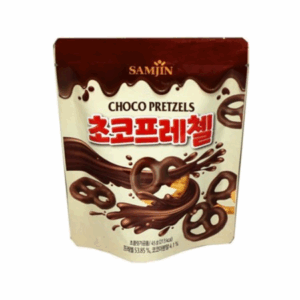 Samjin pretzels with chocolate 45gr