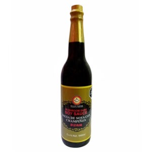 Salsa de soya con champiñon "kam long"