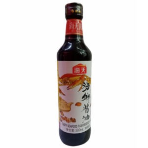 Tasty seafood flavored soy sauce