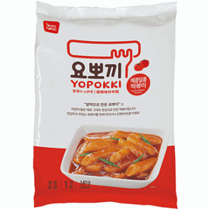 Youngpoong yopokki sweet and spicy tteokbokki pack 140gr.