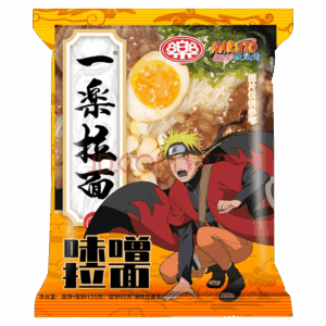 Ramen instantaneo  miso naruto amarillo