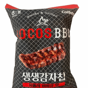 Haitai locos bbq potato chips chipotle bbq flavor 60gr