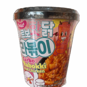 Delief carbo hot chicken flavor rabokki 180gr