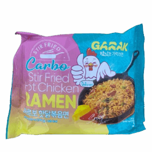 Garak carbo hot chicken flavor stir-fry ramen 145gr.