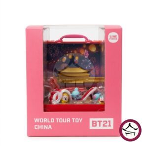 Figuras coleccionables BT21 World Tour